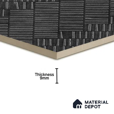 Highlighter Tiles  Tile TL 07255 Roxy 7601 Granula 1 ft x 1 ft Ceramic Matte Finish - 9 mm  | 2 mm Spacer is Mandatory (Sample)